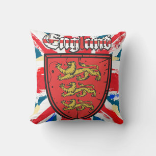 England Coat of Arms Cushion