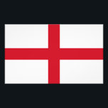 England – English National Flag Photo Print<br><div class="desc">National flag of England The English flag has a red cross on a white background, also known as St. George's cross. It was adopted as the English national flag in the 16th century, and has a 3:5 ratio. Note that any distortion in the preview image is caused by compression artefacts,...</div>