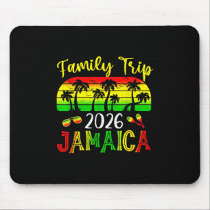 England Family Trip 2025 Postage Stamp London Eye  Mouse Pad