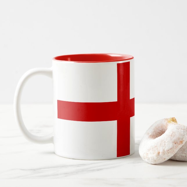 England fans mug (With Donut)