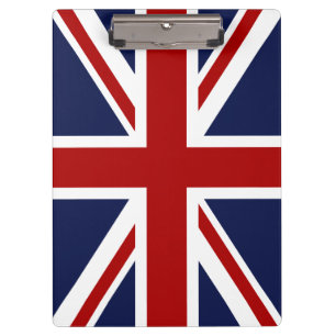 England Flag 3 Clipboard