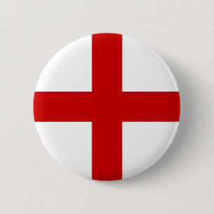 England Flag 6 Cm Round Badge