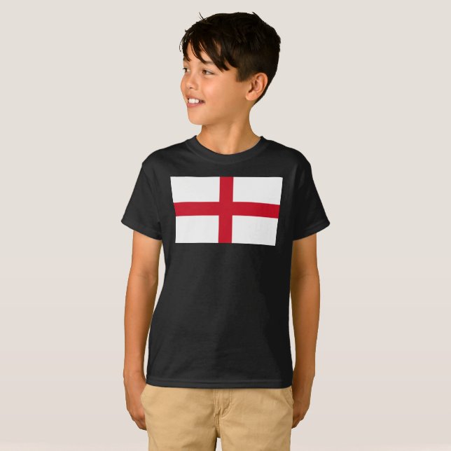 England Flag bct T-Shirt (Front Full)