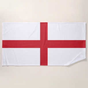 England flag Beach Towel