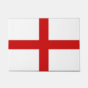 England Flag Button Doormat