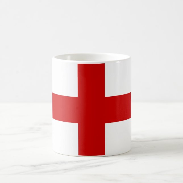 England Flag Coffee Mug (Center)