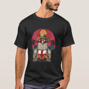 England Flag Eagle Sunset English Roots English Pr T-Shirt