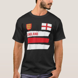 England Flag English Football Soccer Fan Men Women T-Shirt