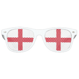 England Flag English Patriotic Retro Sunglasses