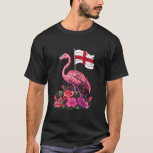 England Flag Flamigo English Roots England England T-Shirt