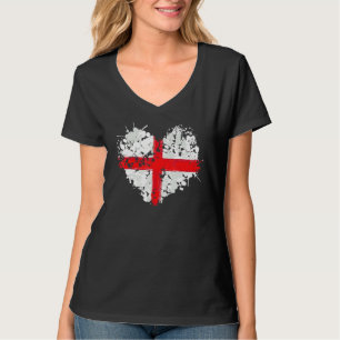England Flag For Kids & British Expats From United T-Shirt