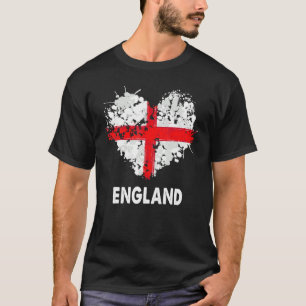 England Flag For Kids & British Expats From United T-Shirt