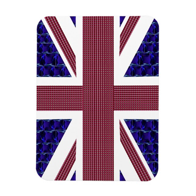  England Flag, Great Britain Flag Magnet (Vertical)