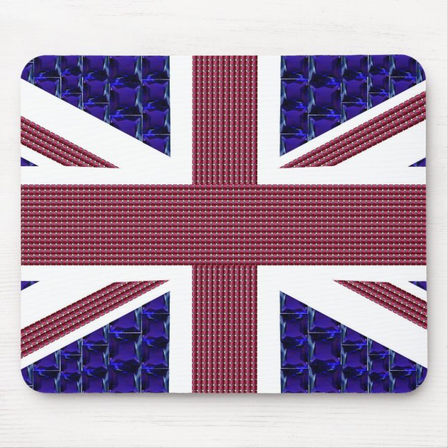  England Flag, Great Britain Flag Mouse Pad (Front)