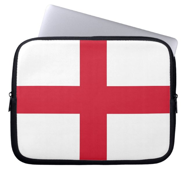 England Flag Laptop Sleeve (Front)