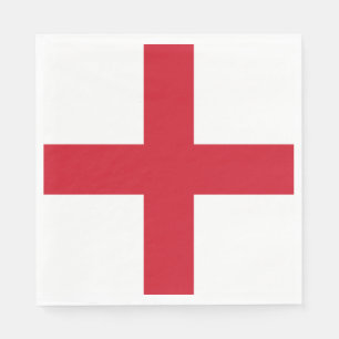 England Flag Napkin