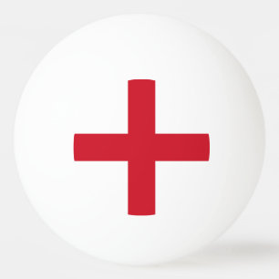 England Flag Ping Pong Ball