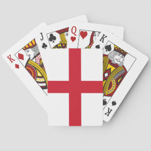 England Flag Playing Cards