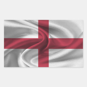 England Flag Rectangular Sticker