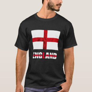 England Flag St George's Cross English Pride Engli T-Shirt