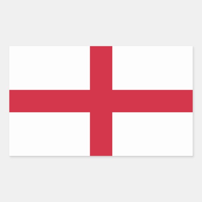 England Flag Sticker (Front)