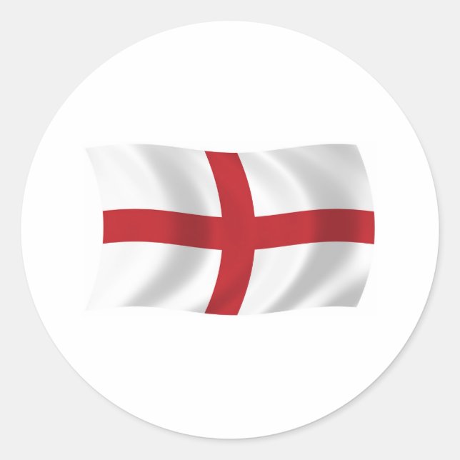 England Flag Sticker (Front)