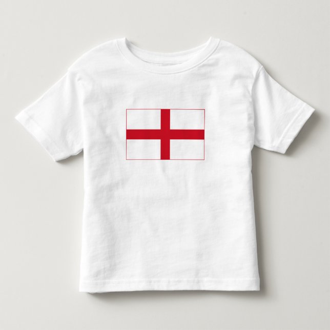 England Flag Toddler T-Shirt (Front)