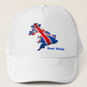 england flag trucker hat