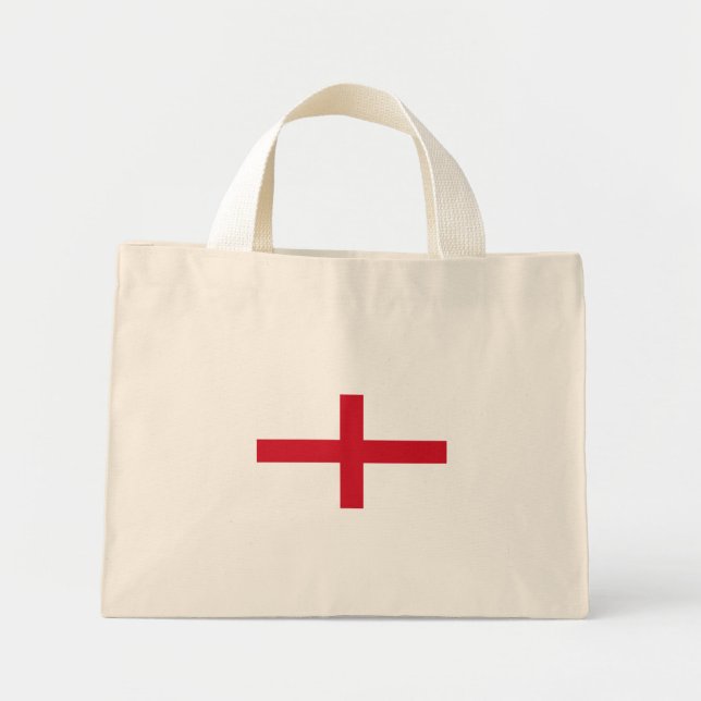 England Flag ttcn Mini Tote Bag (Front)