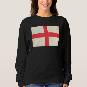 England Flag Vintage Men Women Kids  England Natio Sweatshirt