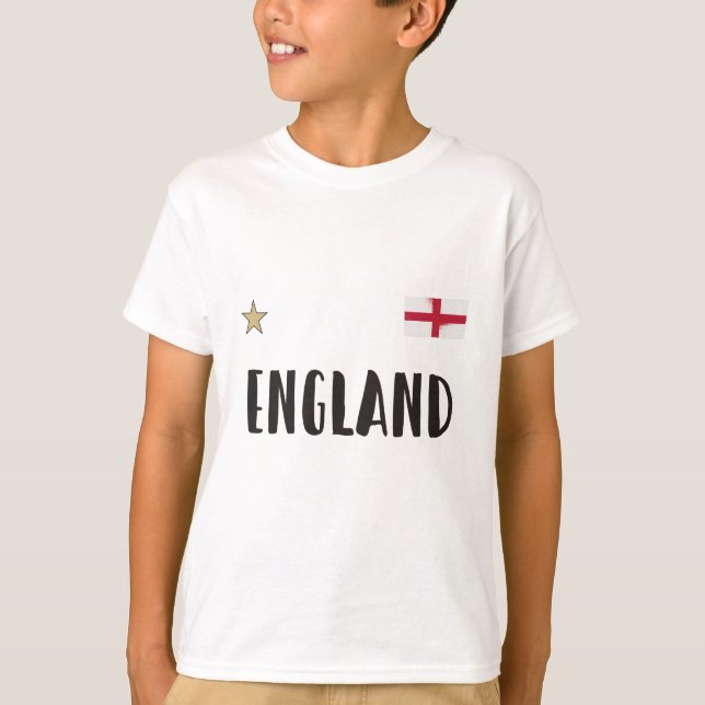 England Football Fan Shirt English Flag (Front)
