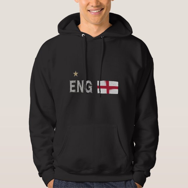 England Football Fan Shirt English Flag (Front)