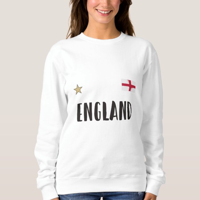 England Football Fan Shirt English Flag (Front)