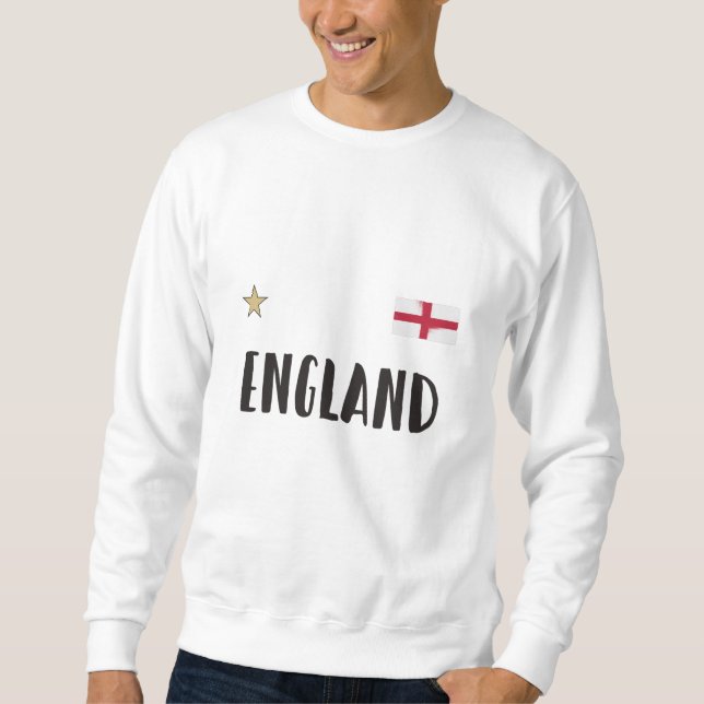 England Football Fan Shirt English Flag (Front)