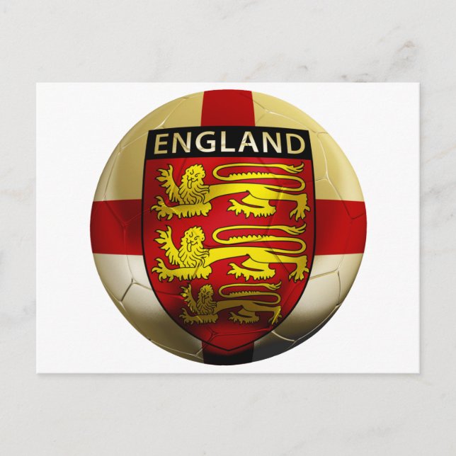 England Football Postcard (Front)