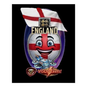 England-GBall Poster