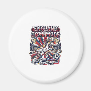England Goal Mode Skeleton Striker Nations Streetw Magnet