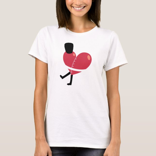 England Heart Royal Guard Shirt (Front)