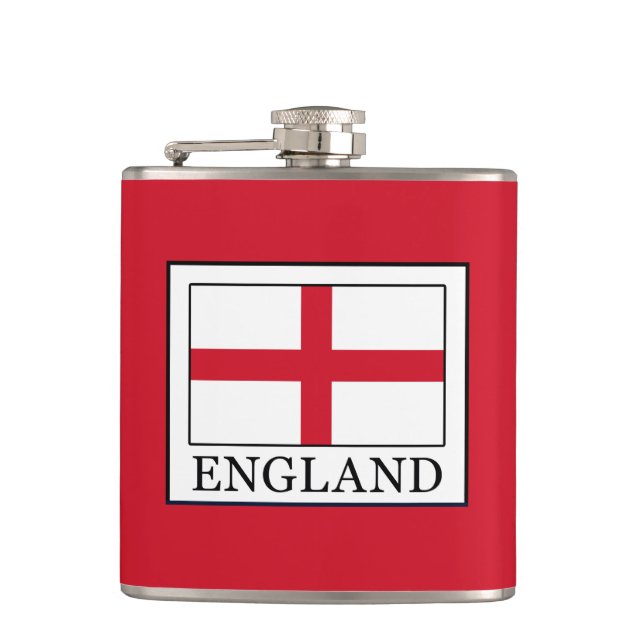 England Hip Flask (Front)
