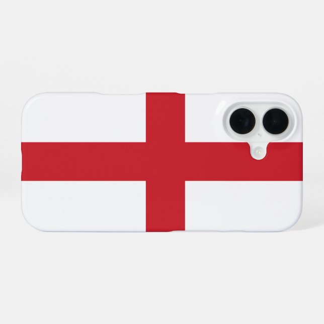 England iPhone 16 Case (Back Horizontal)