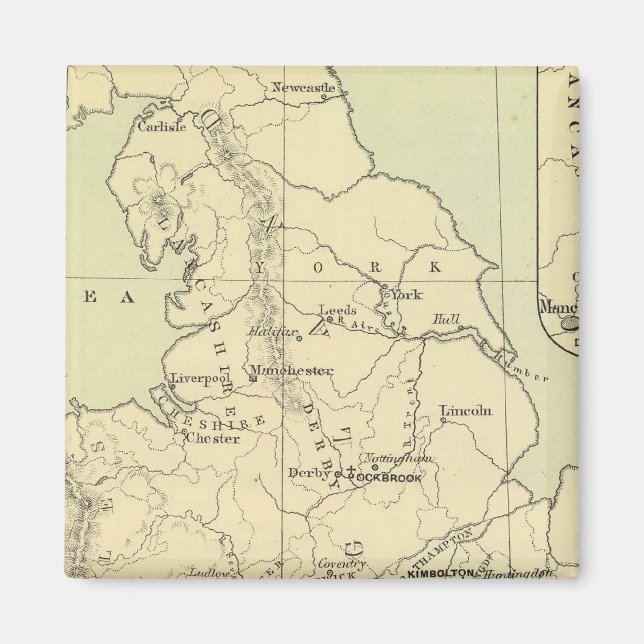 England, Ireland Magnet (Front)