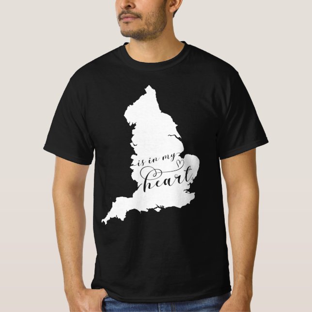 England Is In My Heart T-Shirt (Front)
