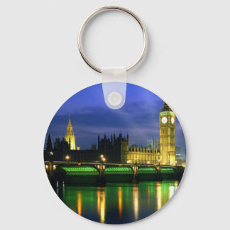 England Landscape Key Ring