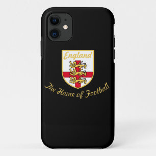 England, Lions, The Home of Football (Soccer)Badge Case-Mate iPhone Case