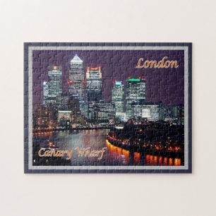 England - London - Canary Wharf - Jigsaw Puzzle