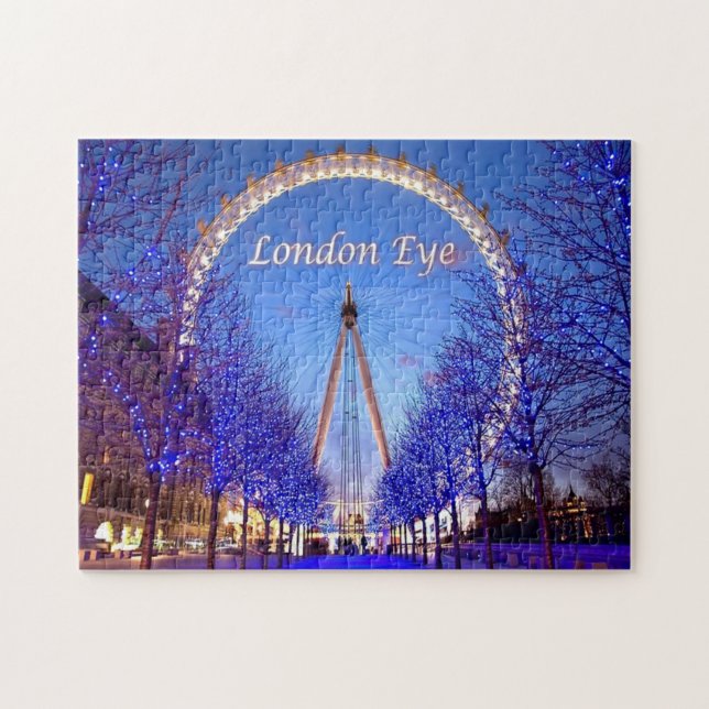 England - London Eye - Jigsaw Puzzle (Horizontal)