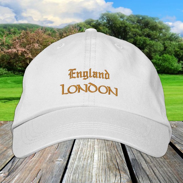 England & LONDON fashion UK / English patriots Embroidered Hat (Creator Uploaded)
