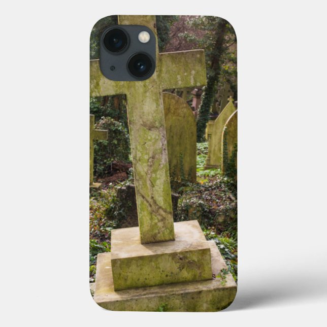 England, London, Highgate Cemetery, gravesite Case-Mate iPhone Case (Back)