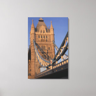 England, London, The Tower Bridge Canvas Print