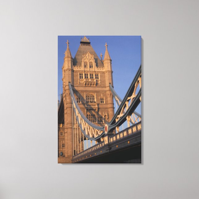 England, London, The Tower Bridge Canvas Print (Front)